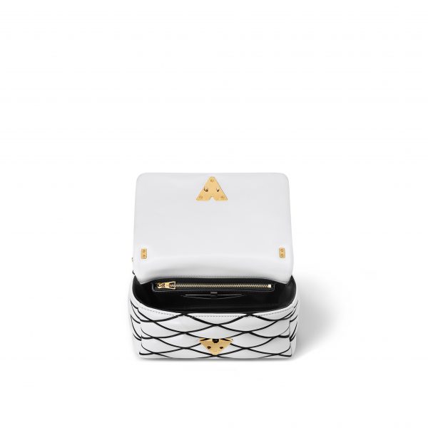 Louis Vuitton M22890 GO-14 MM White/Black
