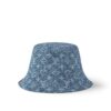 Louis Vuitton M7951M Denim Bucket Hat Blue