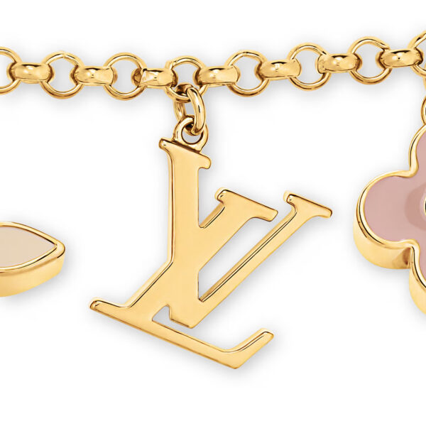 Louis Vuitton M01413 Fleur de Monogram Bag Charm Chain