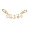 Louis Vuitton M01413 Fleur de Monogram Bag Charm Chain