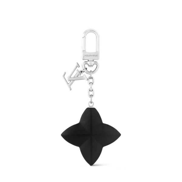 Louis Vuitton M02602 Leather Flower Key Chain