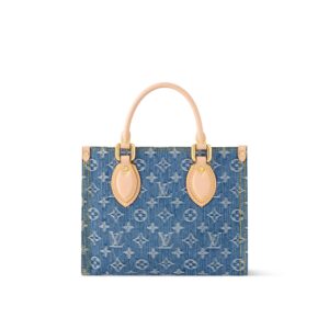 Louis Vuitton M14633 OnTheGo MM Denim Blue