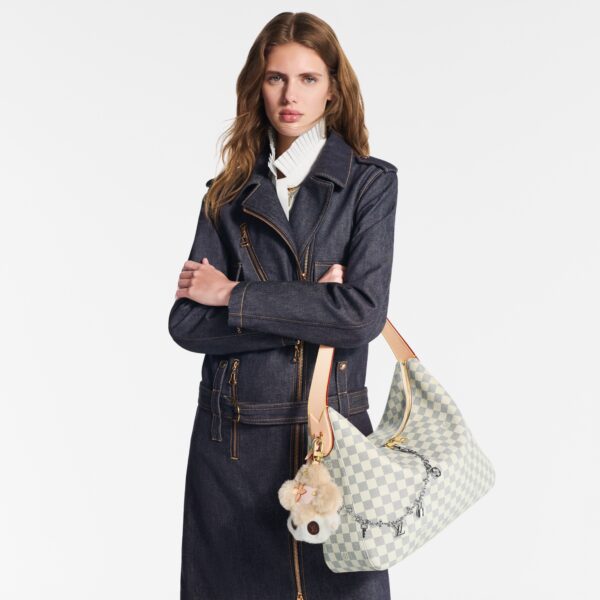 Louis Vuitton N00126 Slouchy MM Damier Azur