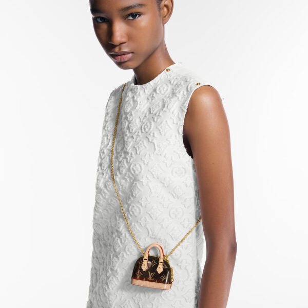 Louis Vuitton M02796 Micro Alma Bag Charm